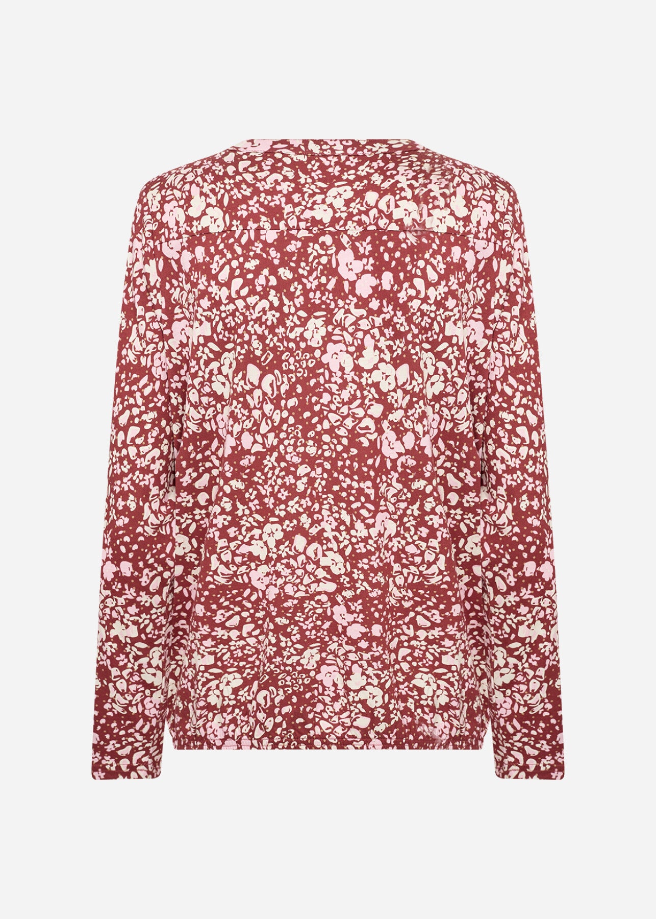 SC-FELICITY AOP 532 Blouse Ruby red