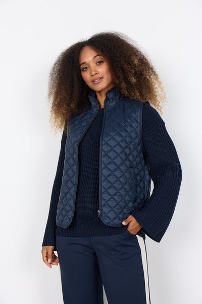 SC-BENETE 1 Waistcoat Navy