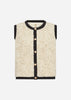 SC-BESSIE 6 Waistcoat Cream