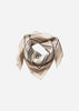 SC-HANIFA AOP 1 Scarf Sand