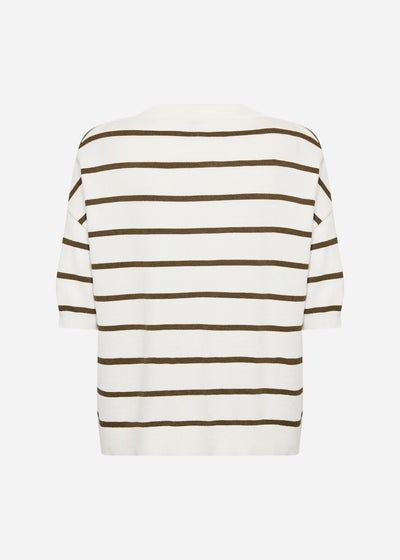 SC-DOLLIE STRIPE 794 Pullover Olive