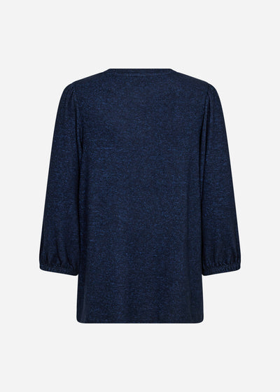 SC-BIARA 116 Blouse Navy