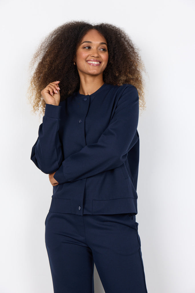 SC-NANNI 8 Jacket in Navy from soyaconcept | Soyaconcept.com