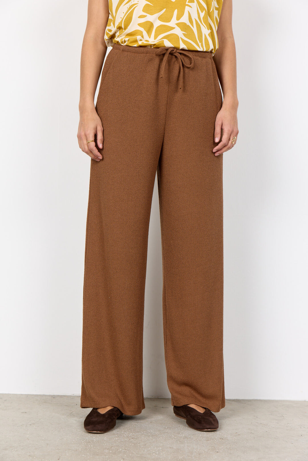 SC-DELIA 8 Pants in Brown from soyaconcept | Soyaconcept.com
