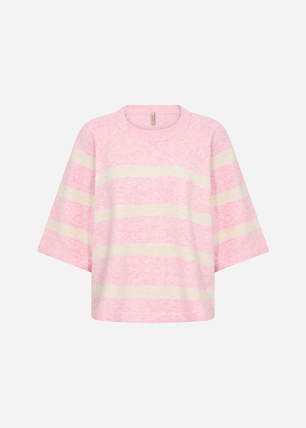 SC-ORLEAN STRIPE 5 Pullover Light pink