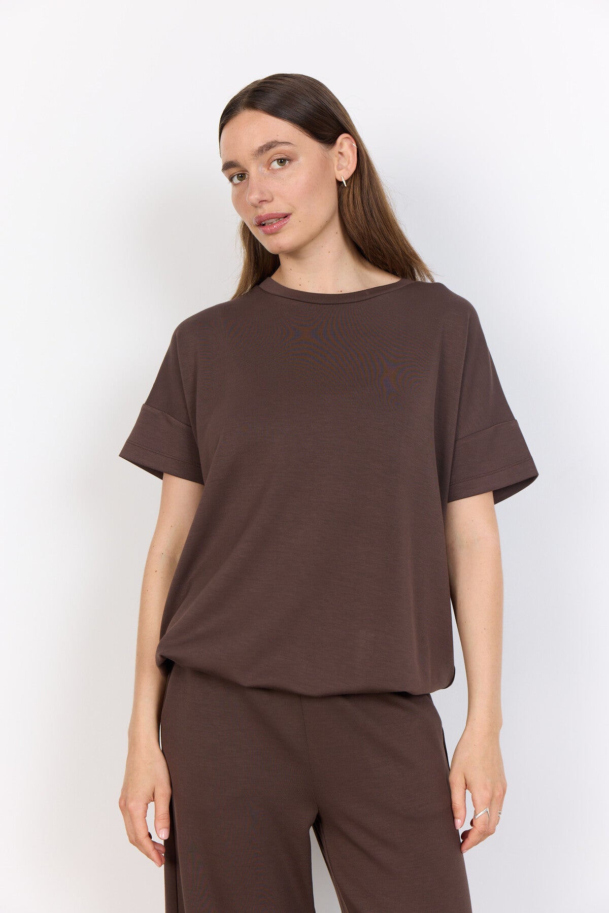 SC-BANU 184 T-shirt Dark brown