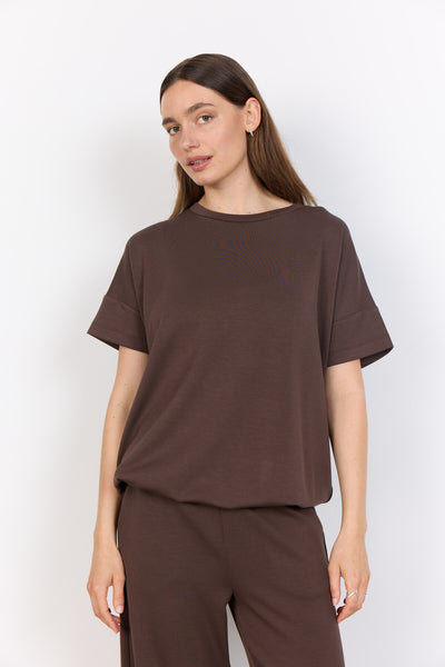 SC-BANU 184 T-shirt Dark brown