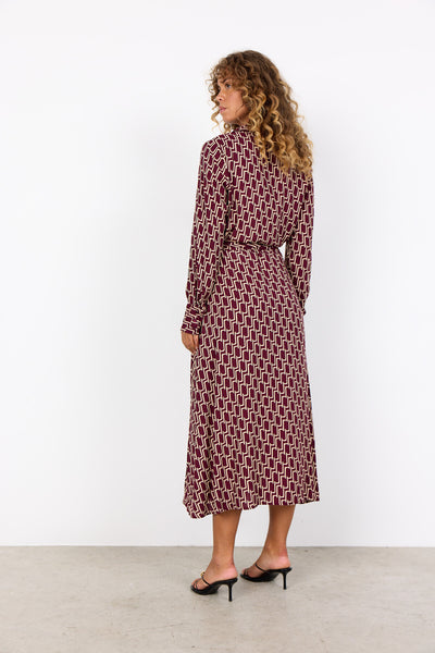 SC-VARLA 3 Dress Bordeaux