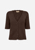 SC-DOLLIE 788 Cardigan Dark brown