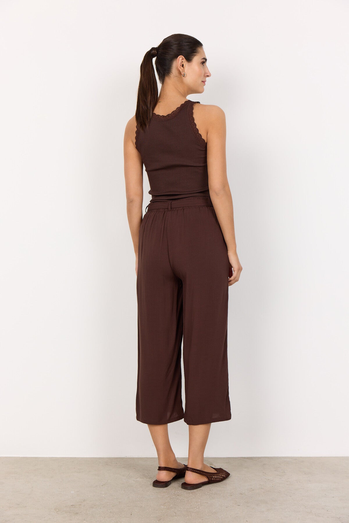 SC-SARONA 1 Top Dark brown