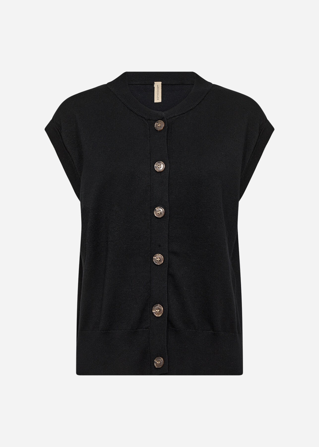 SC-DOLLIE 801 Waistcoat Black