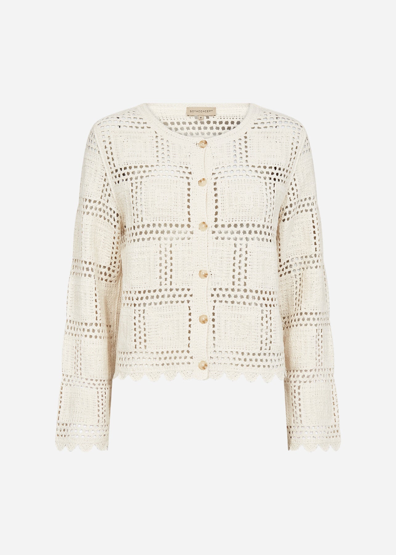 SC-SIDSEL 2 Cardigan Cream