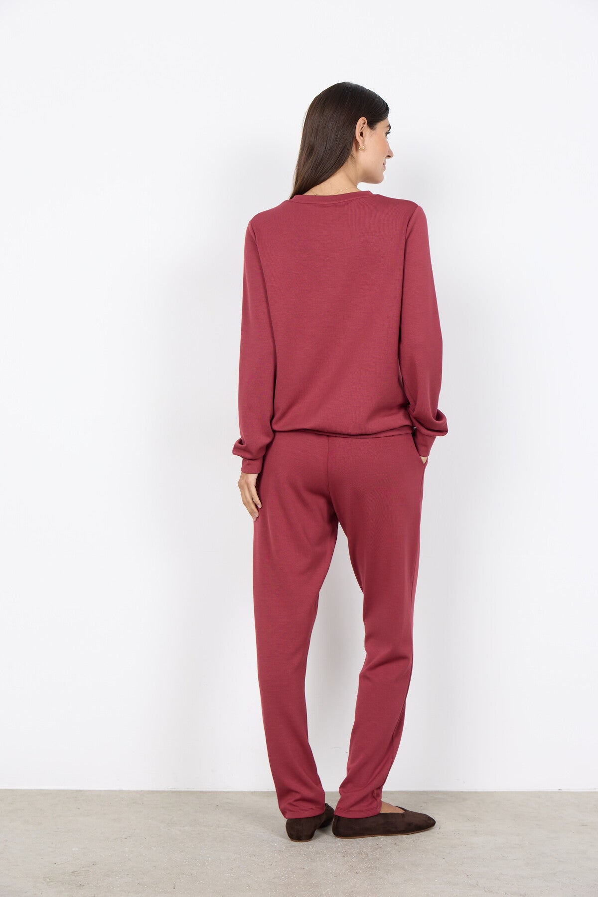 SC-BANU 281 Sweatshirt Ruby red