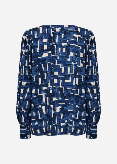 SC-VEBINA 1 Blouse Dark blue