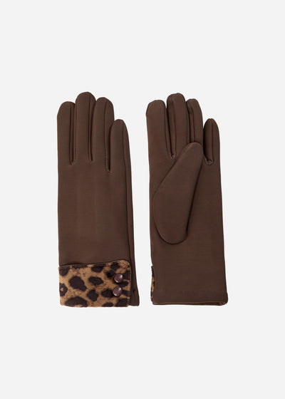 SC-NIE 11 Gloves Dark brown
