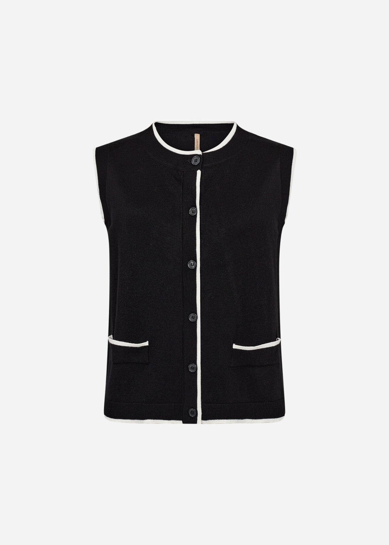 SC-DOLLIE 792 Waistcoat Black