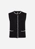SC-DOLLIE 792 Waistcoat Black