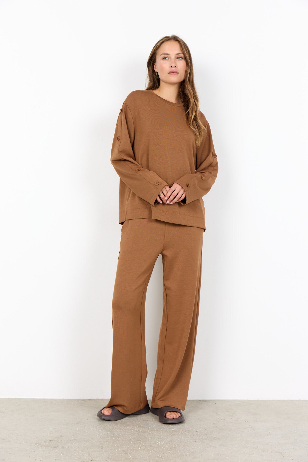 SC-BANU 267 Blouse Brown