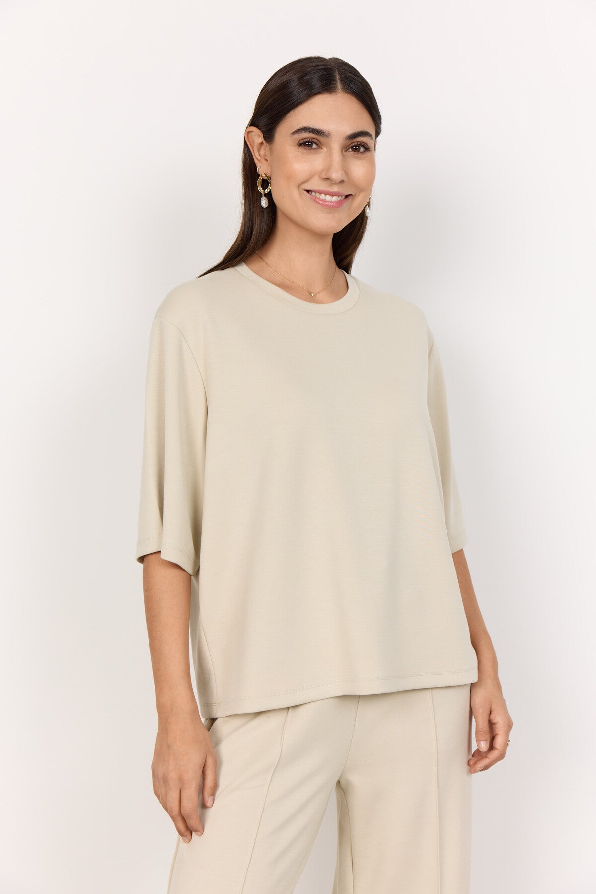 SC-BANU 231 T-shirt Light sand