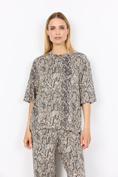 SC-VIOLET 1 T-shirt Cream