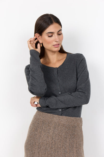 SC-DOLLIE 446 Cardigan Dark grey