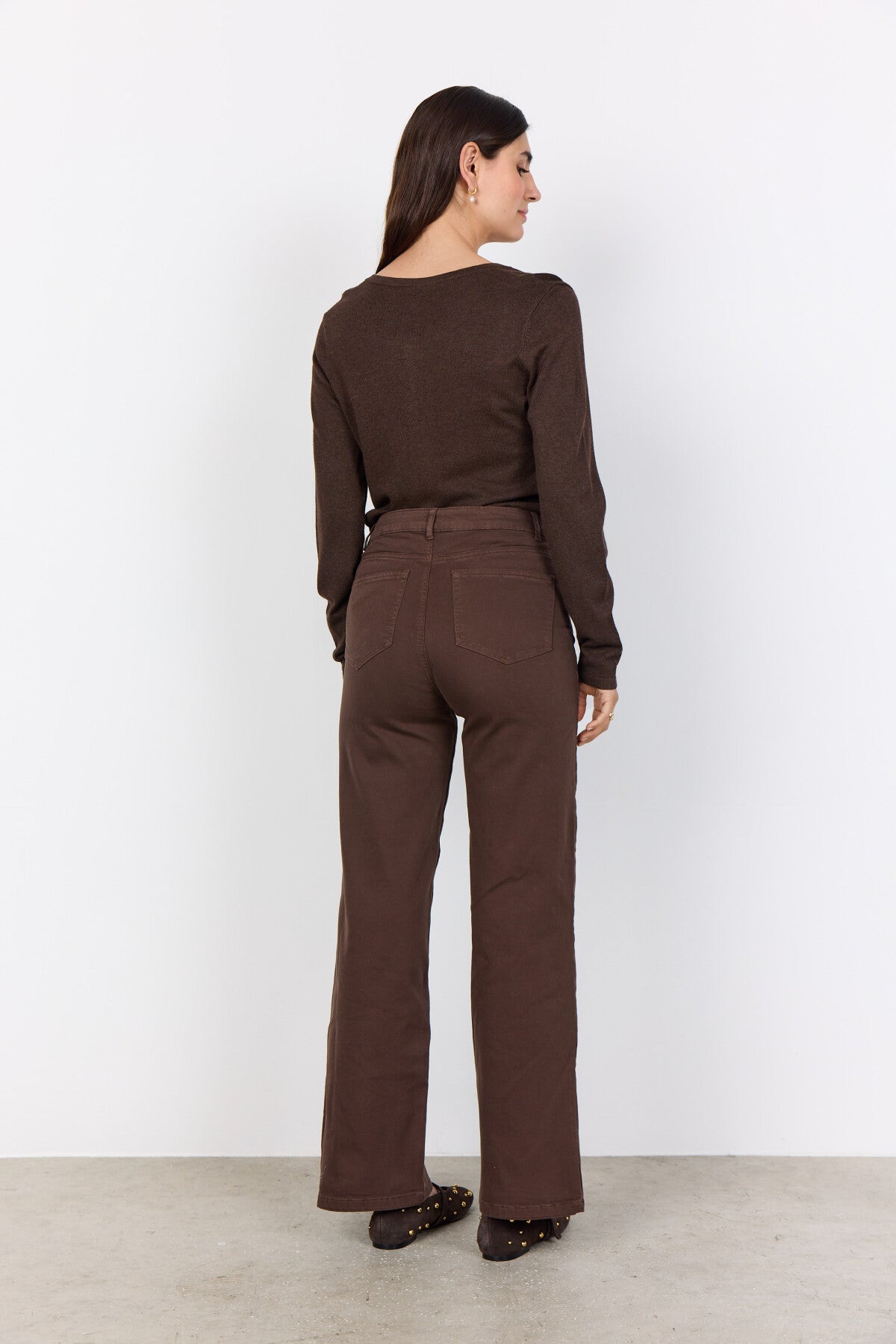 SC-DOLLIE 446 Cardigan Dark brown