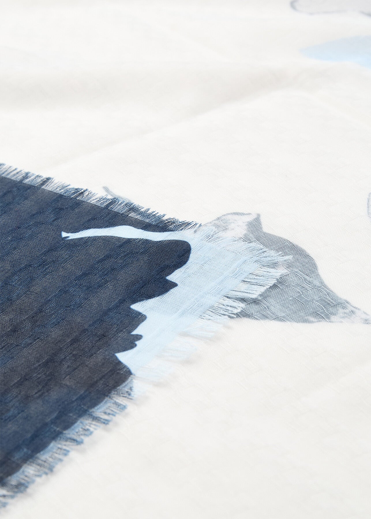 SC-BERTINA 1 Scarf Light blue