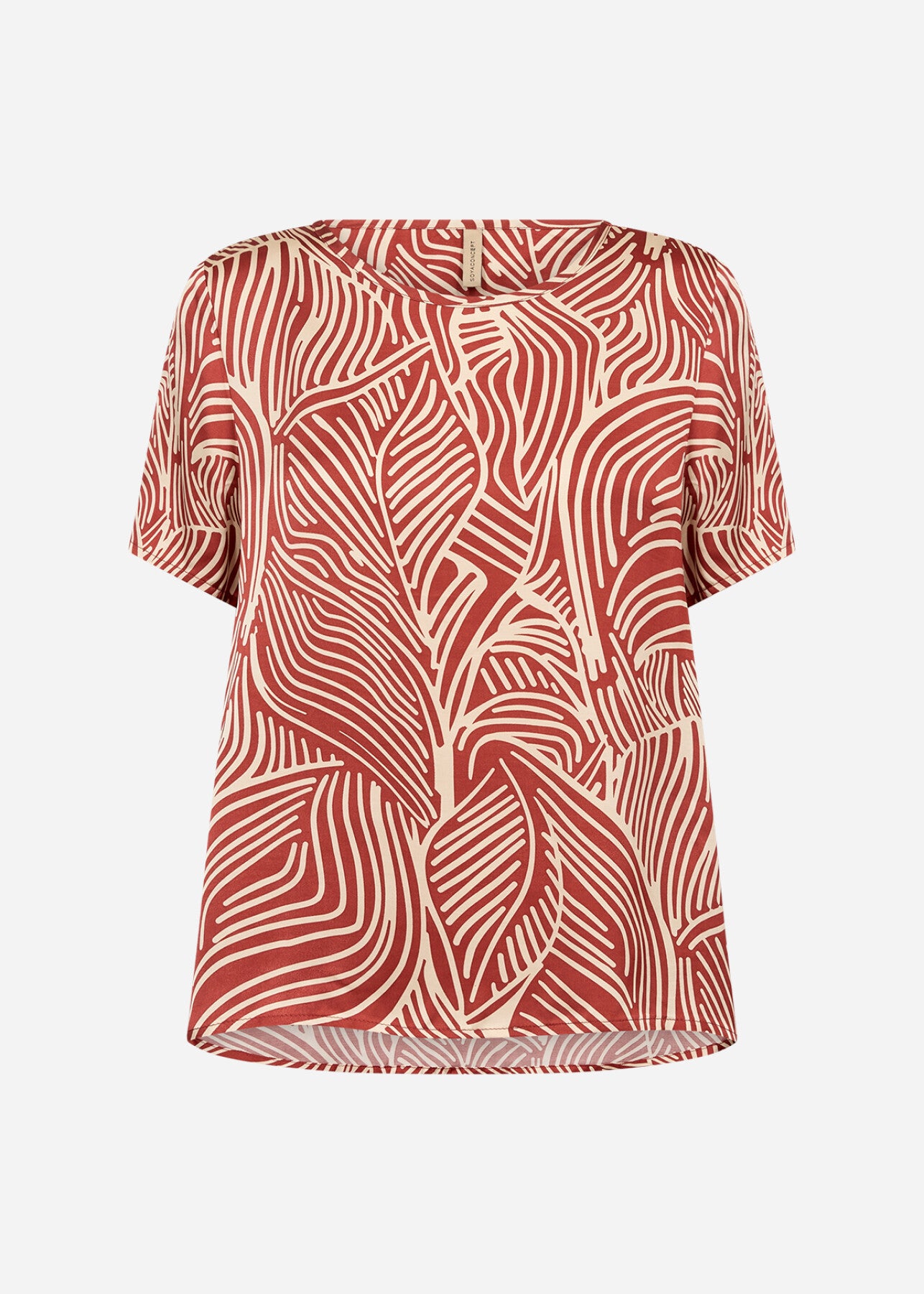 SC-SIGNORA 1 Blouse Rust red