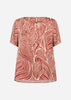 SC-SIGNORA 1 Blouse Rust red