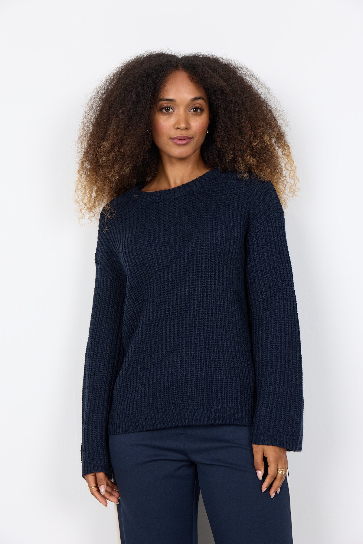 SC-REMONE 36 Pullover Navy