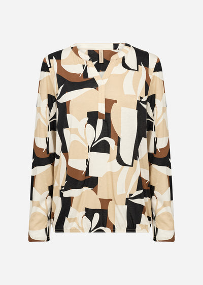 SC-FELICITY AOP 531 Blouse Sand