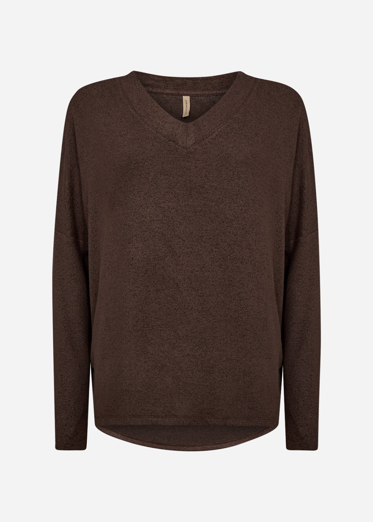 SC-BIARA 90 Blouse Dark brown