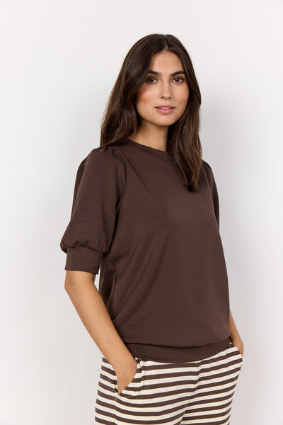 SC-BANU 83 T-shirt Dark brown