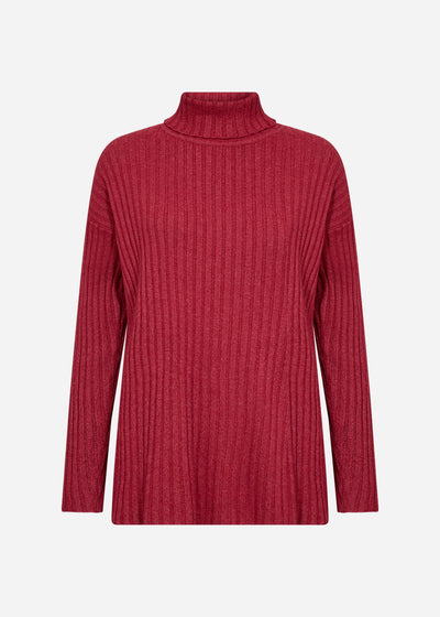 SC-KANITA 22 Pullover Dark red