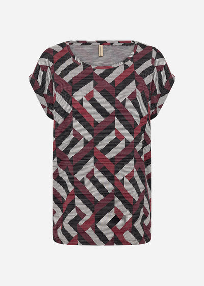 SC-GALINA 67 T-shirt Dark red