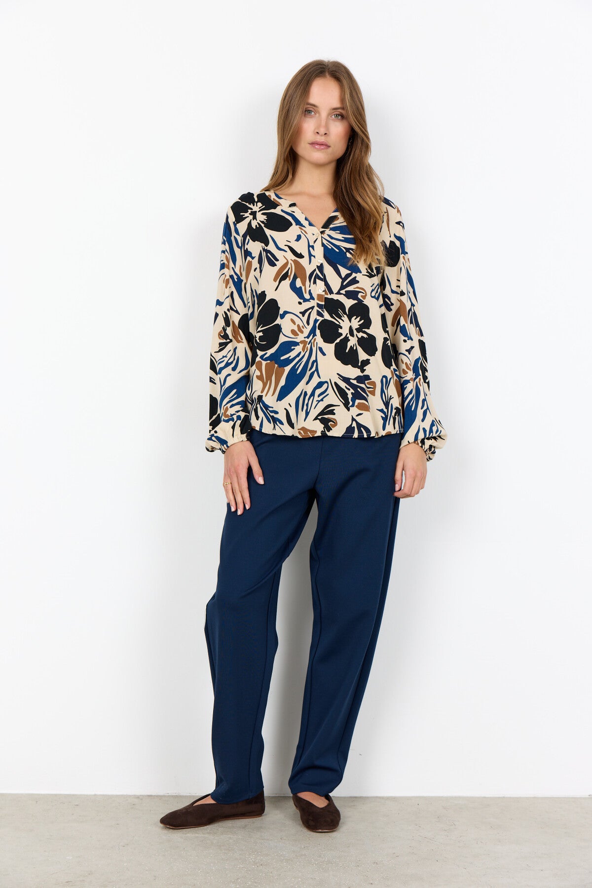 SC-ANNEMAI 1 Blouse Dark blue