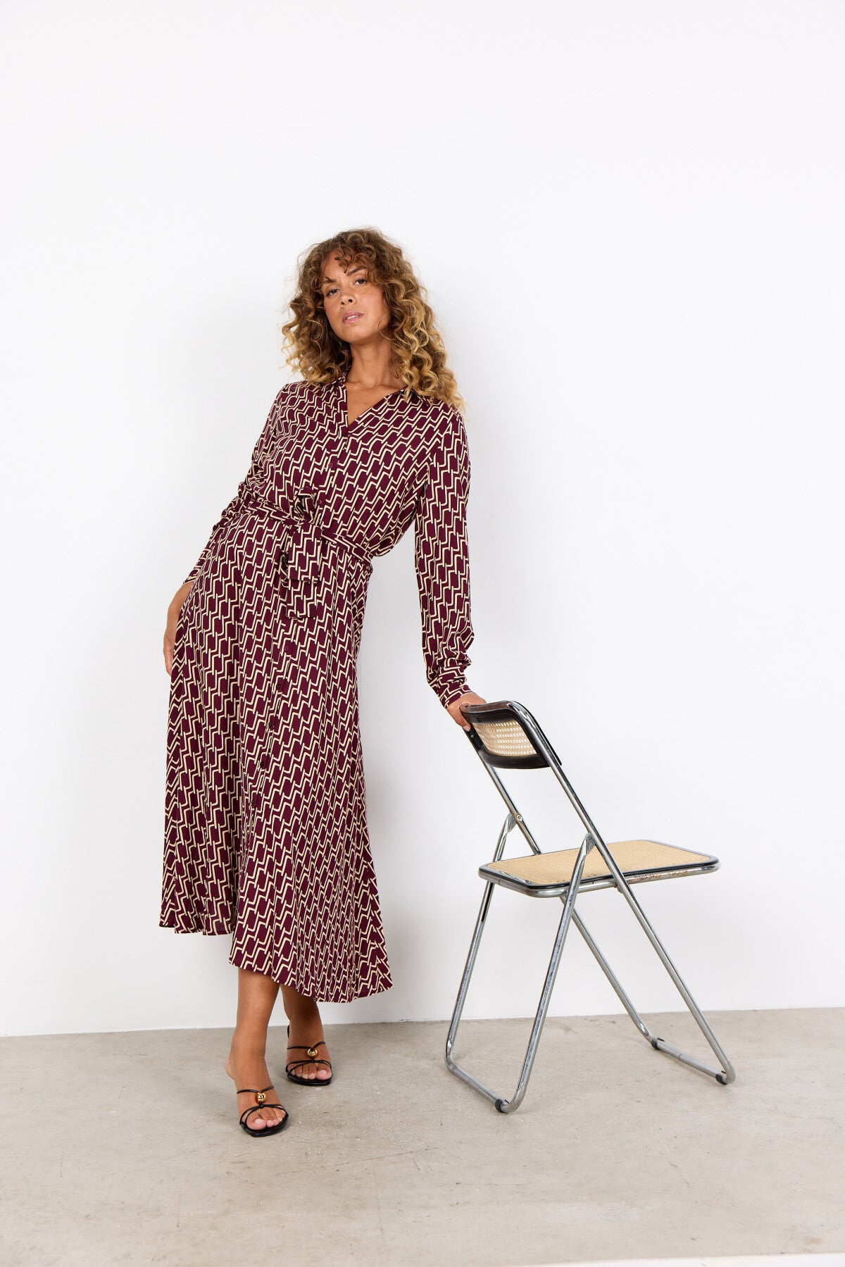 SC-VARLA 3 Dress Bordeaux