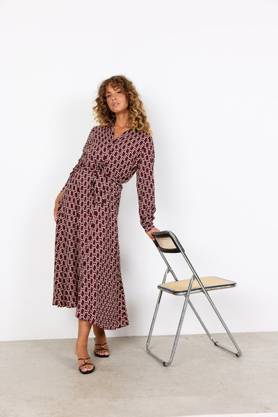 SC-VARLA 3 Dress Bordeaux
