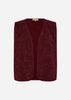 SC-BINDI 17 Waistcoat Bordeaux