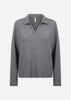 SC-BIARA 159 Blouse Dark grey