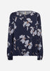 SC-HAMIDA 1- AOP Blouse Navy