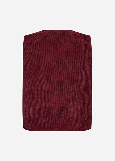 SC-BINDI 17 Waistcoat Bordeaux