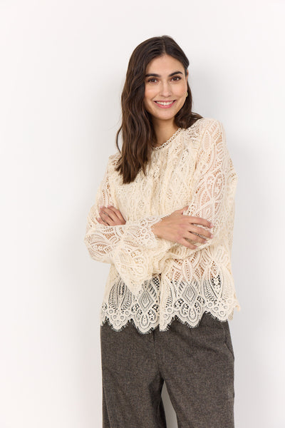 SC-VAHIDA 1 Blouse Cream