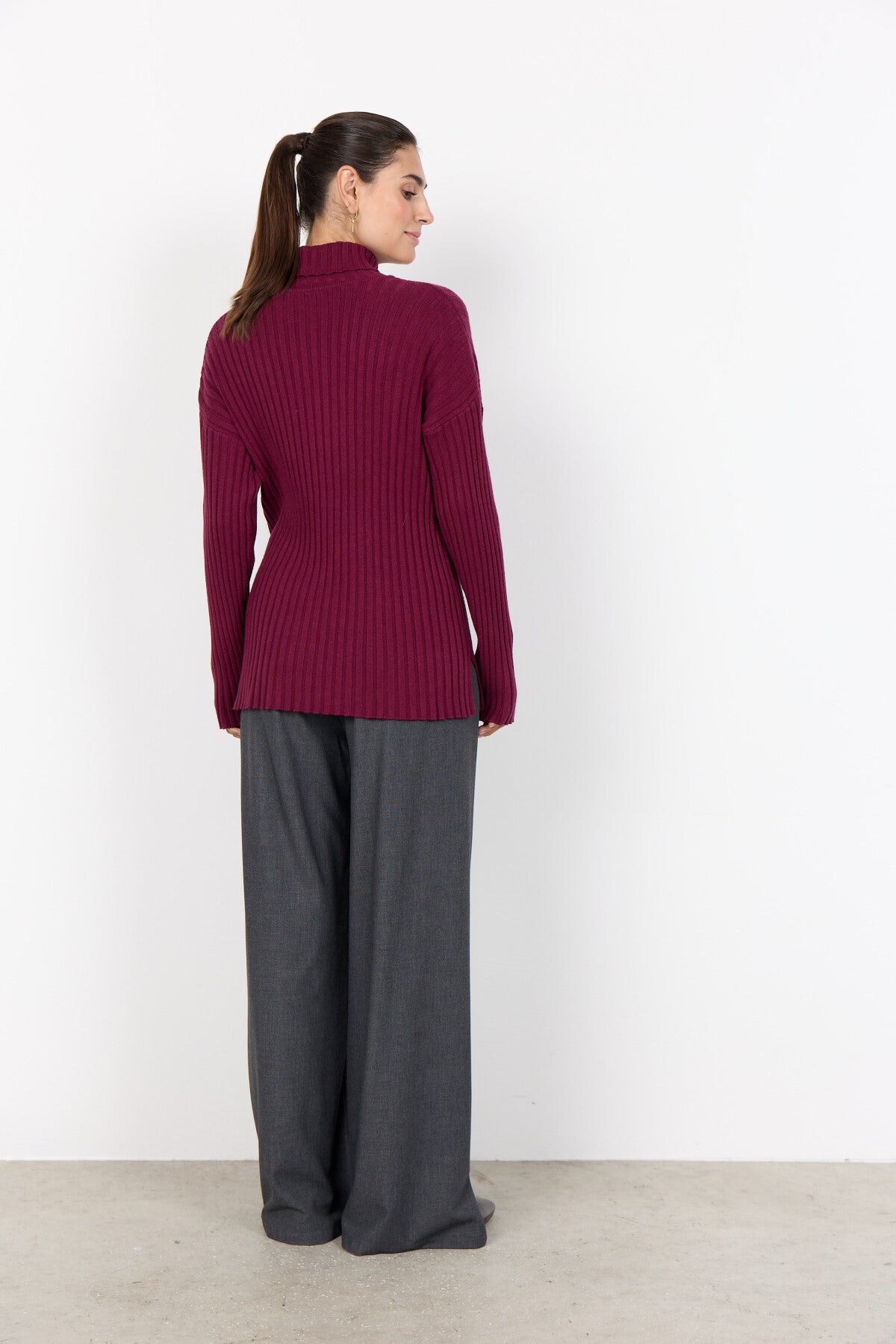 SC-KANITA 22 Pullover Bordeaux