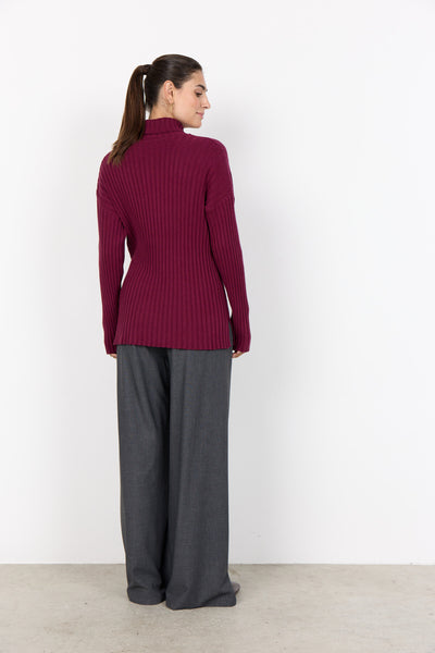 SC-KANITA 22 Pullover Bordeaux