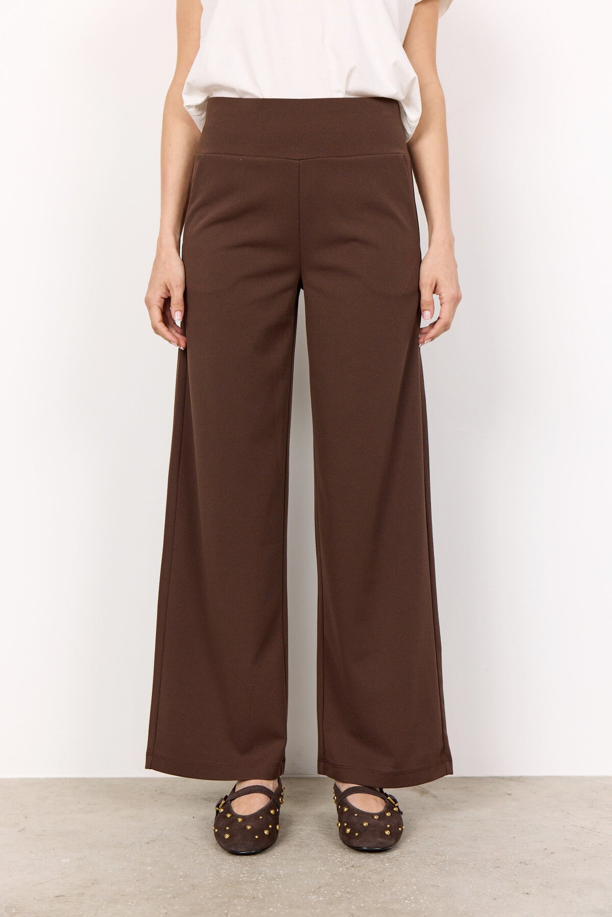 SC-SIHAM 48 Pants Dark brown