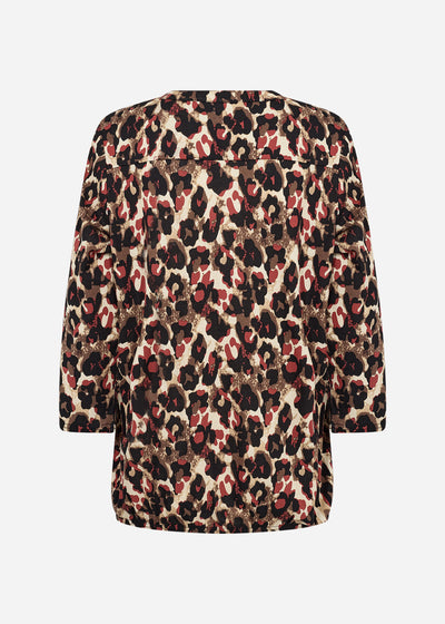 SC-FELICITY AOP 516 Blouse Rust red