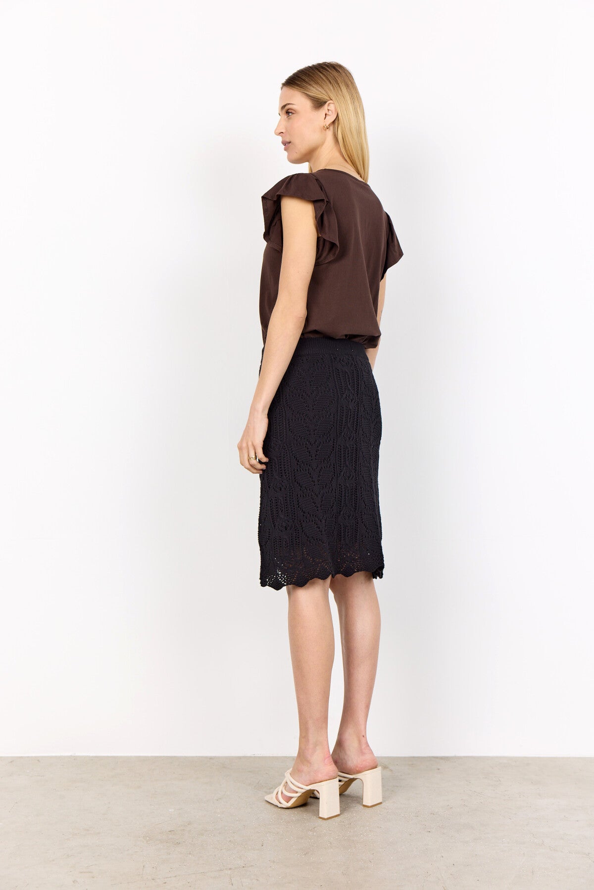 SC-DERBY 52 T-shirt Dark brown