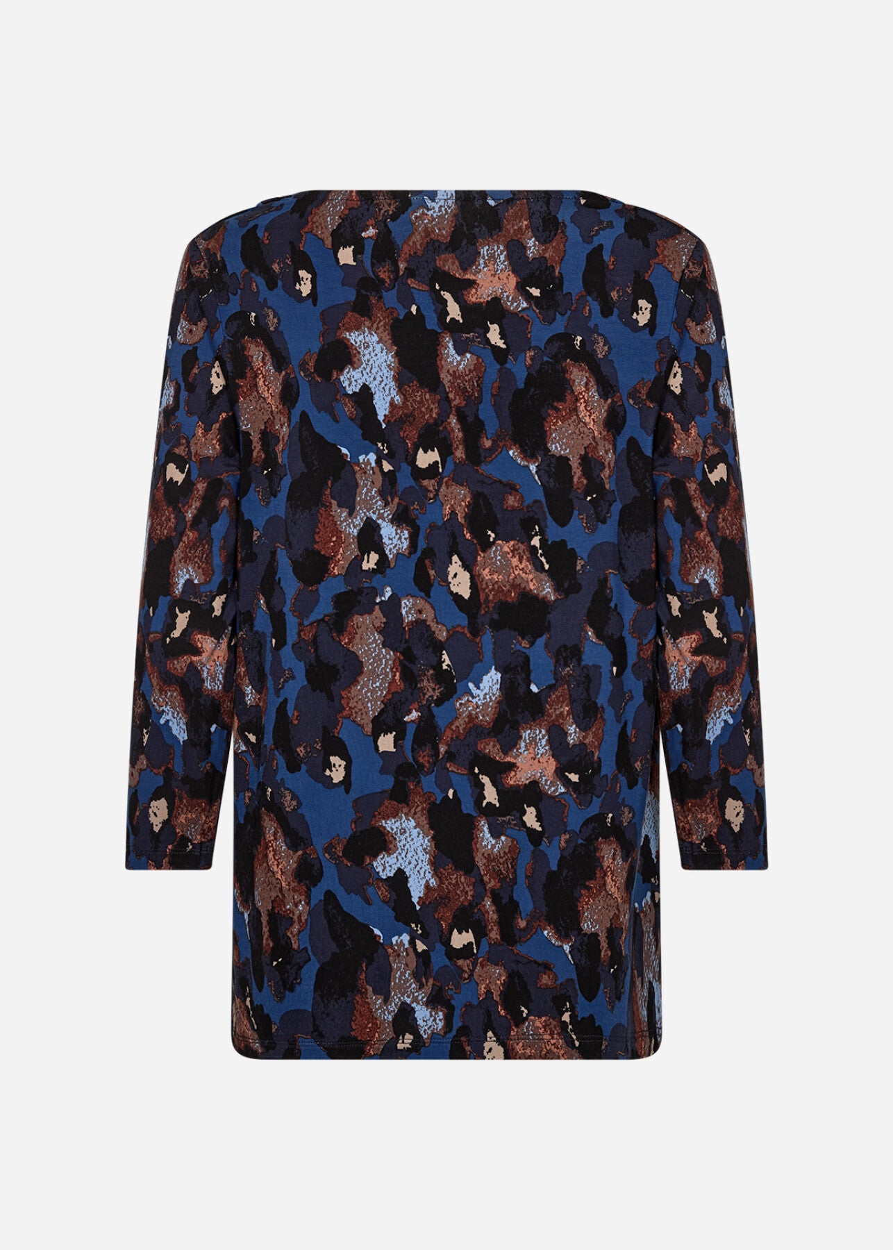 SC-MARICA AOP 342 Blouse Dark blue