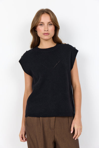 SC-AVALON 1 Waistcoat Black